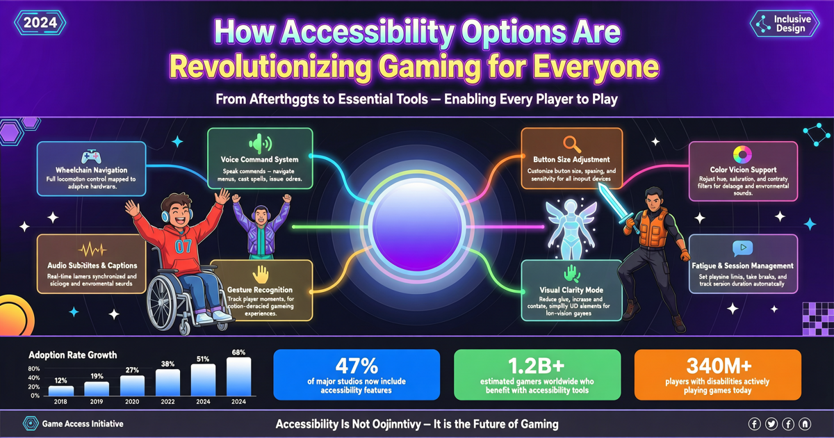 How Accessibility Options Are Revolutionizing Gaming for Everyone
